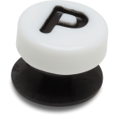 Tiny Friendship Letter P