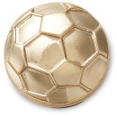 Tiny Gold Soccerball