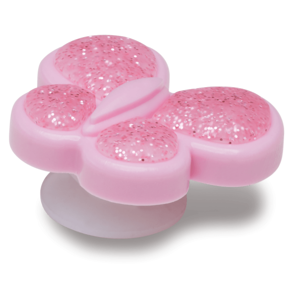 Tiny Pink Glitter Butterfly - Image 2