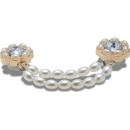Double Silver Jewel Chain
