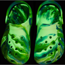 Kids' Classic Glow-in-the-Dark Marbled Clog